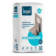Обмазочная гидроизоляция BERGAUF Hydrostop цементная 20 кг