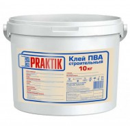 Клей ПВА BERGAUF Praktik Строительный универсальный 10 кг