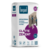 Шпатлевка цементная BERGAUF Glatte Zement 25 кг